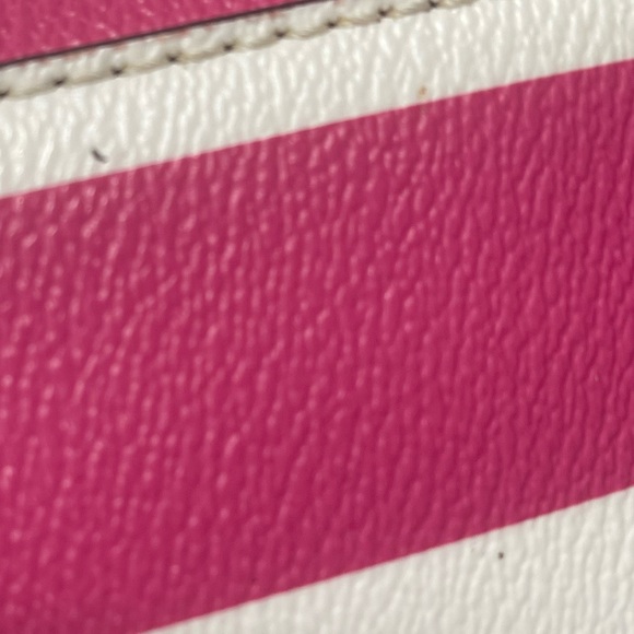 ♠️ Kate Spade Eden Street Pink Margareta striped tote - Picture 8 of 13